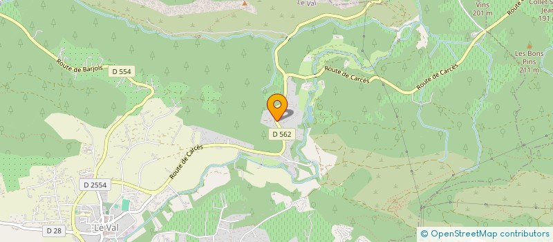 localisation de l'entreprise MONSIEUR RAMZI MELLITI  LE VAL