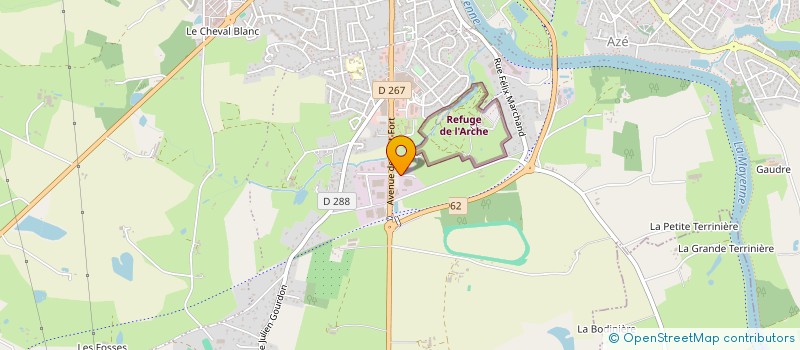 localisation de l'entreprise MONSIEUR RAMZI MEROUANE  CHATEAU-GONTIER-SUR-MAYENNE