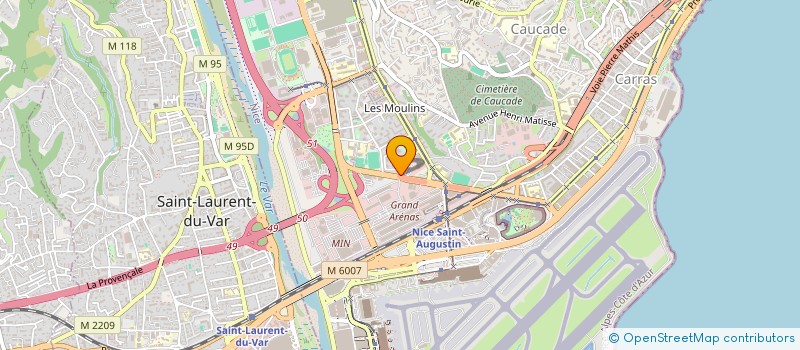 localisation de l'entreprise MONSIEUR RAMZI MISSAOUI  NICE