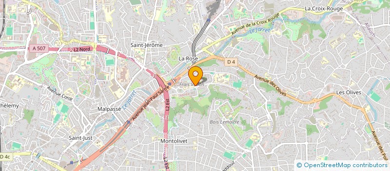 localisation de l'entreprise MONSIEUR RAMZI MOUELHI  MARSEILLE