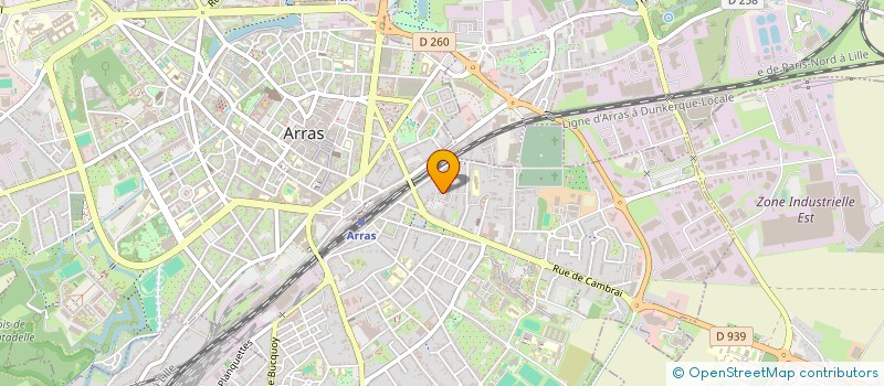localisation de l'entreprise MONSIEUR RAMZI NAHDI à ARRAS