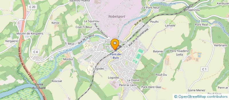 localisation de l'entreprise MONSIEUR RAMZI NEFFATI  PONT-DE-BUIS-LES-QUIMERCH