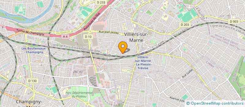 localisation de l'entreprise MONSIEUR RAMZI RAMZI  VILLIERS-SUR-MARNE