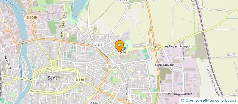 localisation de l'entreprise MONSIEUR RAMZI SADIK  SENS