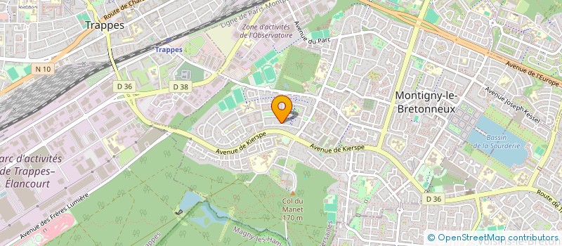 localisation de l'entreprise MONSIEUR RAMZI SAHNOUN  MONTIGNY-LE-BRETONNEUX