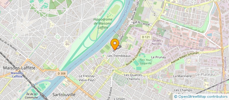 localisation de l'entreprise MONSIEUR RAMZI SAVADOGO  SARTROUVILLE