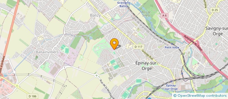 localisation de l'entreprise MONSIEUR RAMZI SAYAGH  EPINAY-SUR-ORGE