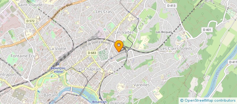 localisation de l'entreprise MONSIEUR RAMZI SIAD  BESANCON