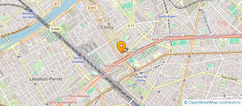 localisation de l'entreprise MONSIEUR RAMZI SOUICI à CLICHY