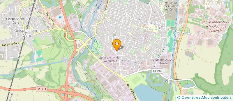 localisation de l'entreprise MONSIEUR RAMZI SOUIHI  ILLKIRCH-GRAFFENSTADEN