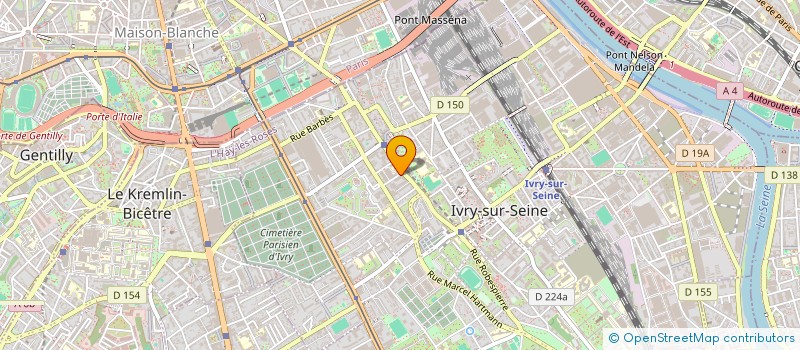 localisation de l'entreprise MONSIEUR RAMZI TIGROUSSINE  IVRY-SUR-SEINE