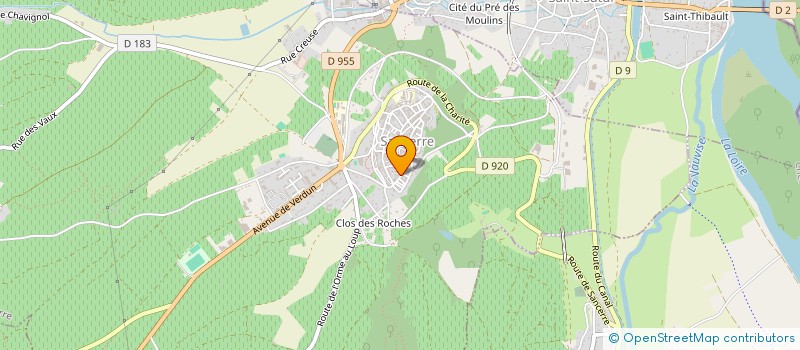 localisation de l'entreprise MONSIEUR RAMZI TRABELSI  SANCERRE