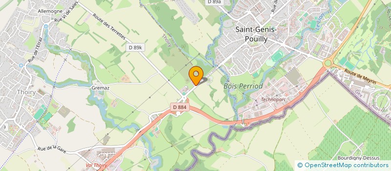 localisation de l'entreprise MONSIEUR RAMZI ZAYATI  THOIRY