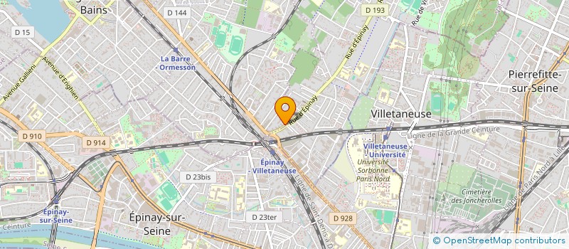 localisation de l'entreprise MONSIEUR RAN LI à DEUIL-LA-BARRE