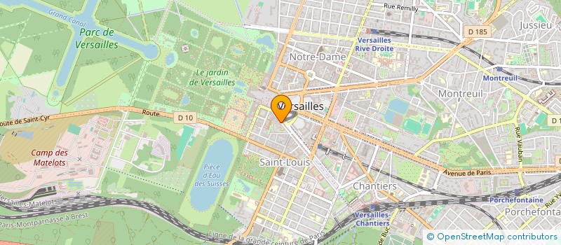localisation de l'entreprise MONSIEUR RAN REN à VERSAILLES
