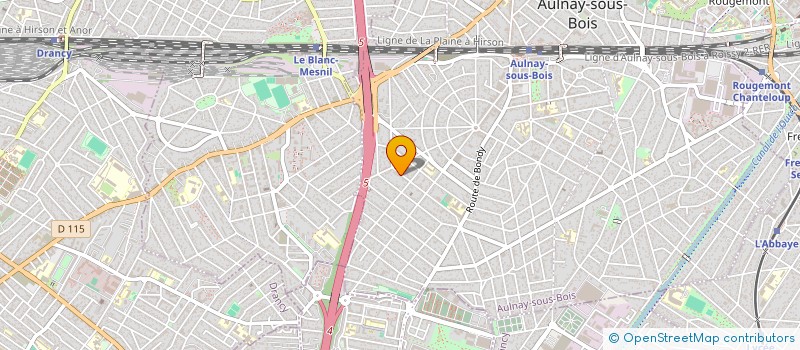 localisation de l'entreprise MONSIEUR RANBIR JASWAL  AULNAY-SOUS-BOIS