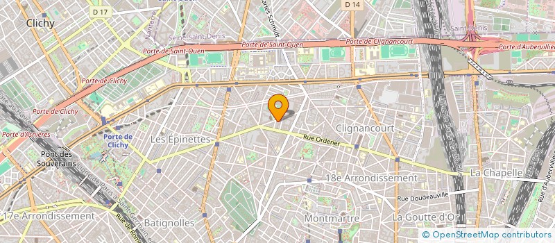 localisation de l'entreprise MONSIEUR RANDALL GARRETT  PARIS