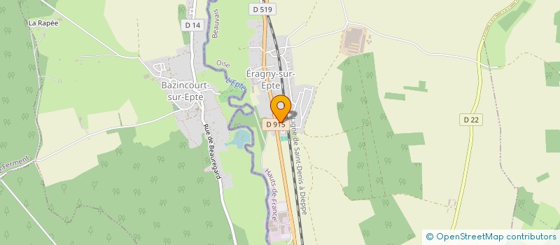 localisation de l'entreprise MONSIEUR RANDIAHN ANDRIAMANANTSAHADY  ERAGNY-SUR-EPTE