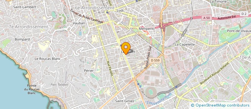 localisation de l'entreprise MONSIEUR RANDOLPH RODRIGUEZ à MARSEILLE