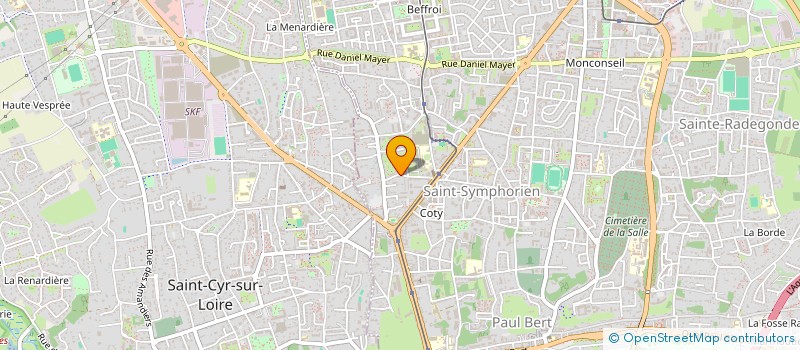 localisation de l'entreprise MONSIEUR RANDON DORIAN  TOURS