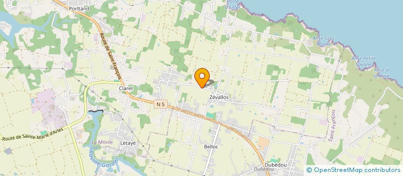 localisation de l'entreprise MONSIEUR RANDY ANOUMANTOU à LE MOULE