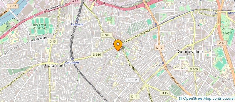 localisation de l'entreprise MONSIEUR RANDY AZCARRAGA à BOIS-COLOMBES