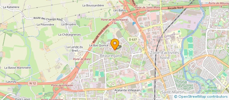 localisation de l'entreprise MONSIEUR RANDY BONDO  RENNES