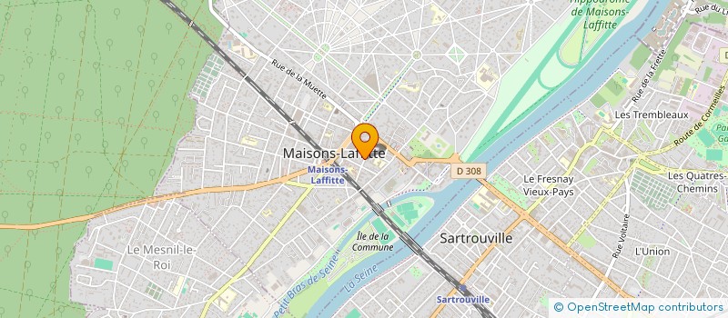 localisation de l'entreprise MONSIEUR RANDY CISSE  MAISONS-LAFFITTE