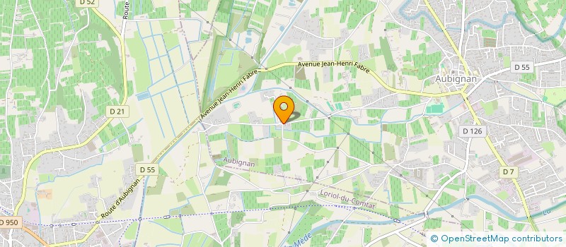 localisation de l'entreprise MONSIEUR RANDY DUMOUX  AUBIGNAN