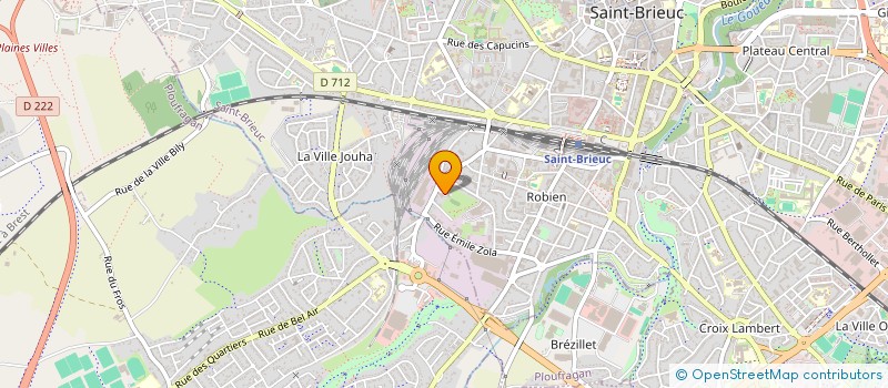 localisation de l'entreprise MONSIEUR RANDY LE ROUZES à SAINT-BRIEUC