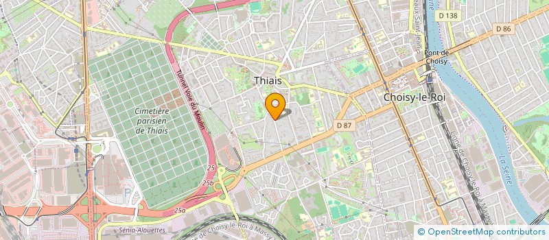 localisation de l'entreprise MONSIEUR RANDY MBIYA  THIAIS