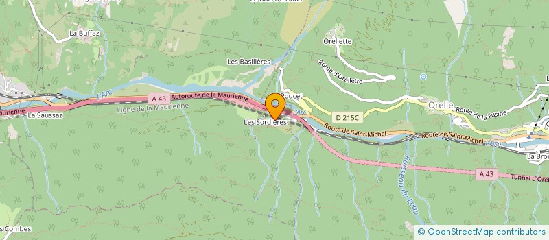 localisation de l'entreprise MONSIEUR RANDY OUIVET  SAINT-MICHEL-DE-MAURIENNE