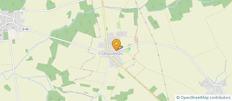 localisation de l'entreprise MONSIEUR RANDY VOLCY à CHATEAUBLEAU