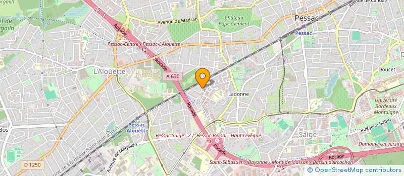 localisation de l'entreprise MONSIEUR RANGEL KALAYKOV  BORDEAUX