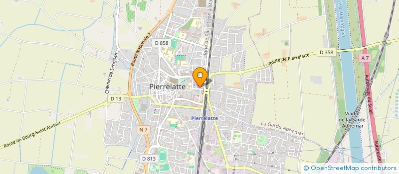 localisation de l'entreprise MONSIEUR RANGEL KARADZHOV  PIERRELATTE