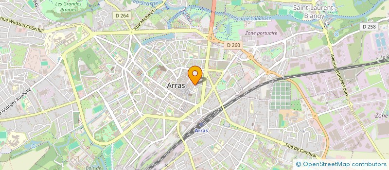 localisation de l'entreprise MONSIEUR RANI BELMOKHTAR à ARRAS