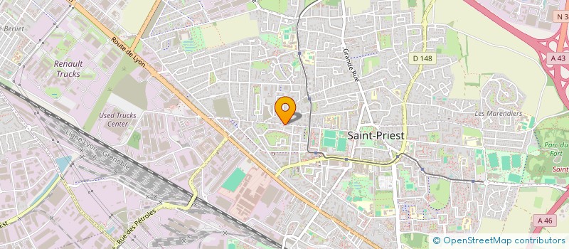 localisation de l'entreprise MONSIEUR RANI KEBAILI  ST PRIEST