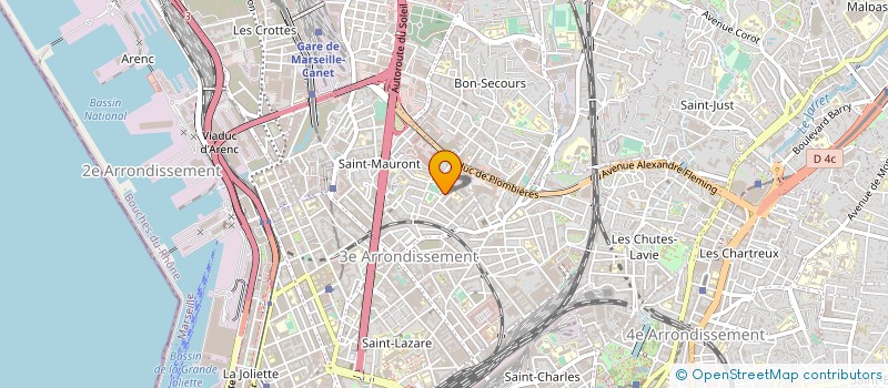 localisation de l'entreprise MONSIEUR RANI POLISSADIW à MARSEILLE
