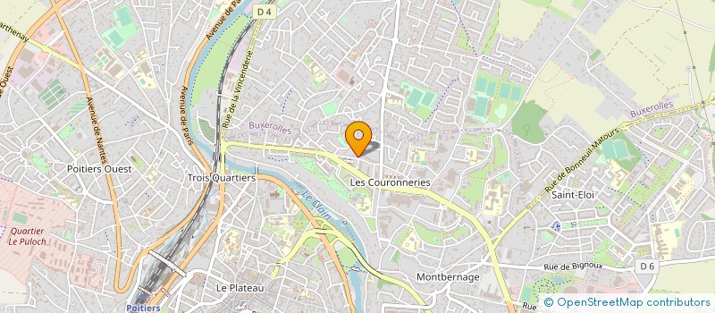 localisation de l'entreprise MONSIEUR RANI SYED  POITIERS