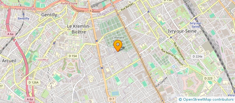 localisation de l'entreprise MONSIEUR RANJA RATSIMBAZAFY ANDRIAMBAHOAKA  IVRY-SUR-SEINE