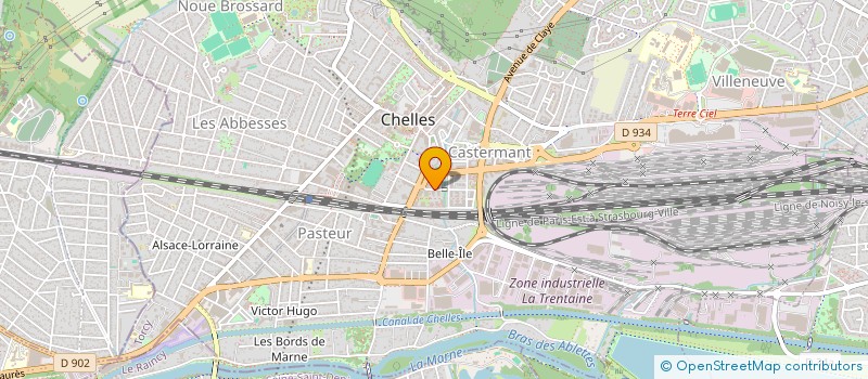 localisation de l'entreprise MONSIEUR RANLOW WILHAN  CHELLES