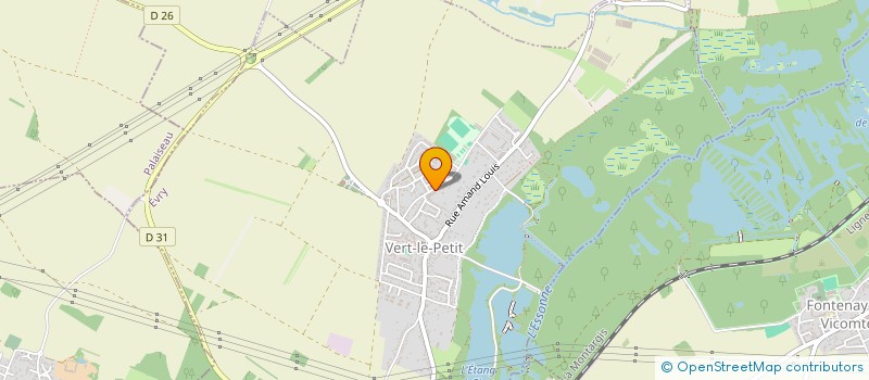 localisation de l'entreprise MONSIEUR RANNY CHOUP  VERT-LE-PETIT