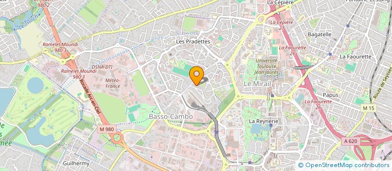 localisation de l'entreprise MONSIEUR RANSFORD PRAH  TOULOUSE