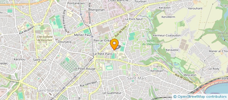 localisation de l'entreprise MONSIEUR RANTOHARINJAKA RAVELOMANANTSOA à BREST