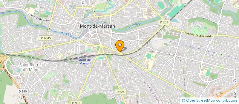 localisation de l'entreprise MONSIEUR RANU HUSSEN à MONT-DE-MARSAN