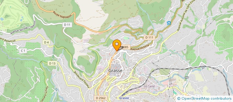 localisation de l'entreprise MONSIEUR RANY HASNI  GRASSE