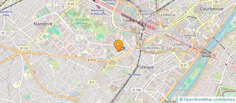 localisation de l'entreprise MONSIEUR RANY MILADI  PUTEAUX