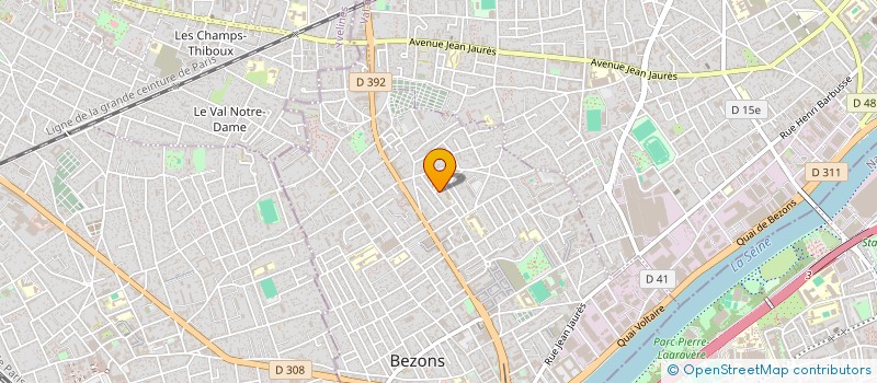 localisation de l'entreprise MONSIEUR RANYA EL FAQUER à BEZONS