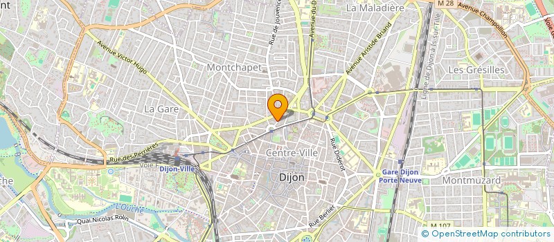 localisation de l'entreprise MONSIEUR RAOUF BELLAT MAIGA  DIJON