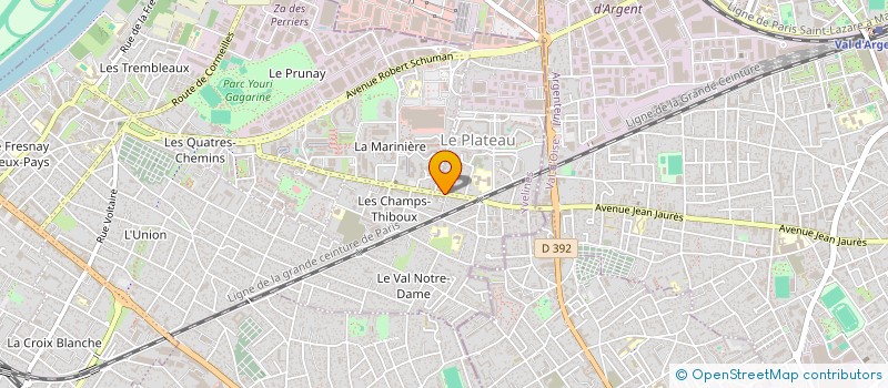 localisation de l'entreprise MONSIEUR RAOUF BEN MAAMAR  SARTROUVILLE